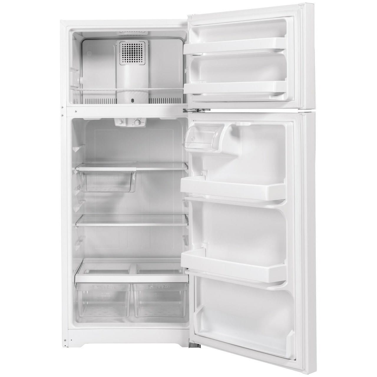 GE Appliances GTS17GTNRWW GE® 16.6 Cu. Ft. TopFreezer Refrigerator